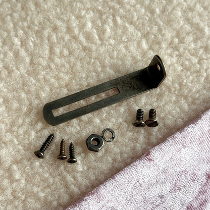 Burst • 1959 Nickel Pickguard Bracket & ALL Screws