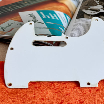 1960 Tele® Pickguard in Weiß (dicker, 1-lagig)