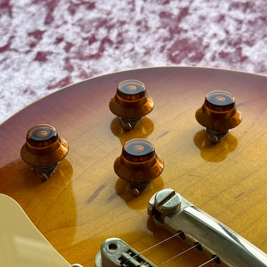 Vintage Bell Knobs (Amber)