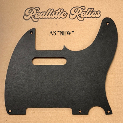 1950's Bakelite Tele Pickguard (Black & Nitro Lacquer)